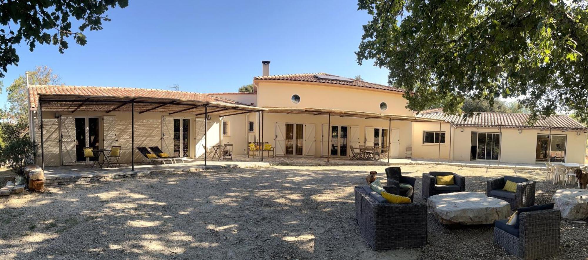 Mas De La Draille Hotel Cazevieille Bagian luar foto